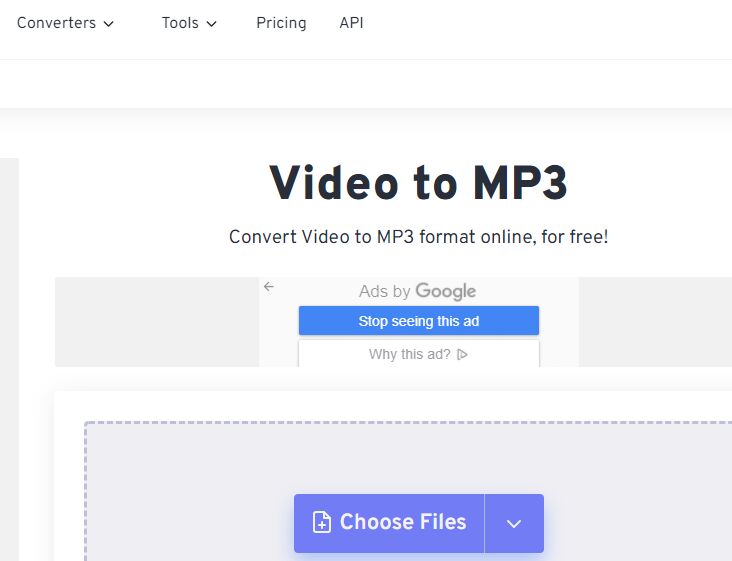 Convierta APE a MP3 en línea gratis