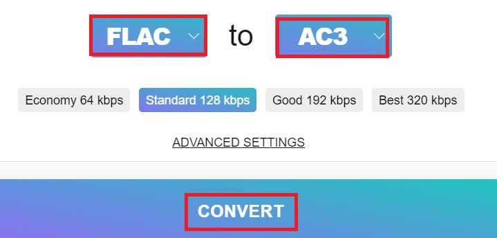 Convierta FLAC a AC3 con herramientas en línea gratuitas