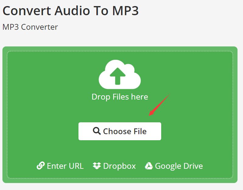 Convierta MP4 a MP3 en Windows 10 en línea