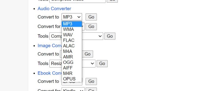 Forma en línea de convertir video a MP3 para Android