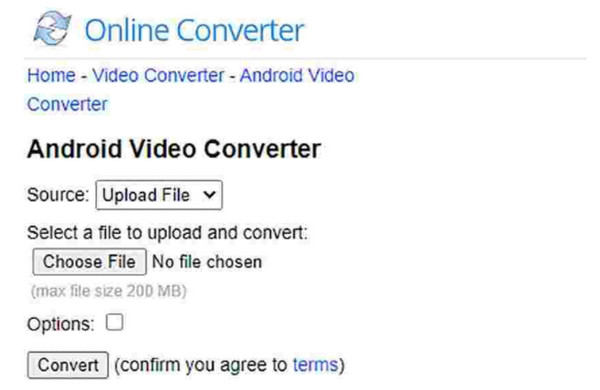 Convertidor de MP4 a 3GP gratuito en línea