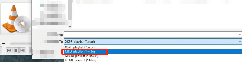 Crea una lista de reproducción M3U usando VLC