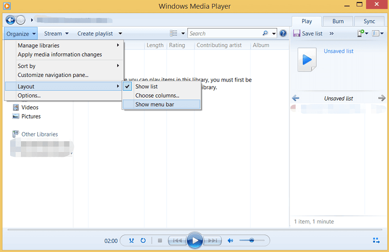 Cómo convertir M4A a MP3 en Windows Media Player