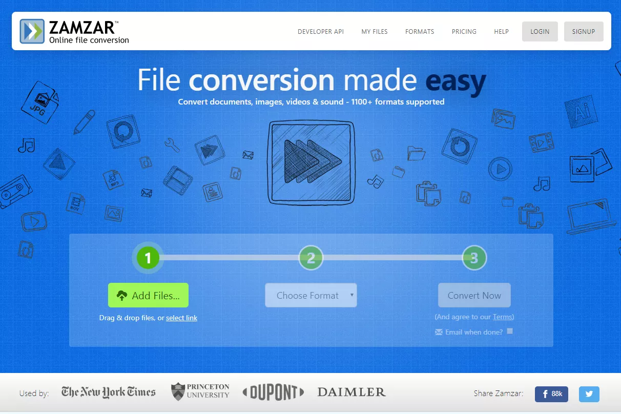 Convierta AVI a MP4 en Windows 10 en línea